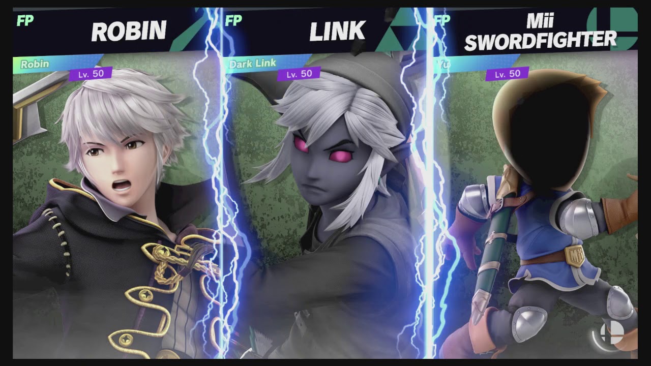 Super Smash Bros Ultimate Amiibo Fights  – Request #13582 Black & Grey Hair Tourney