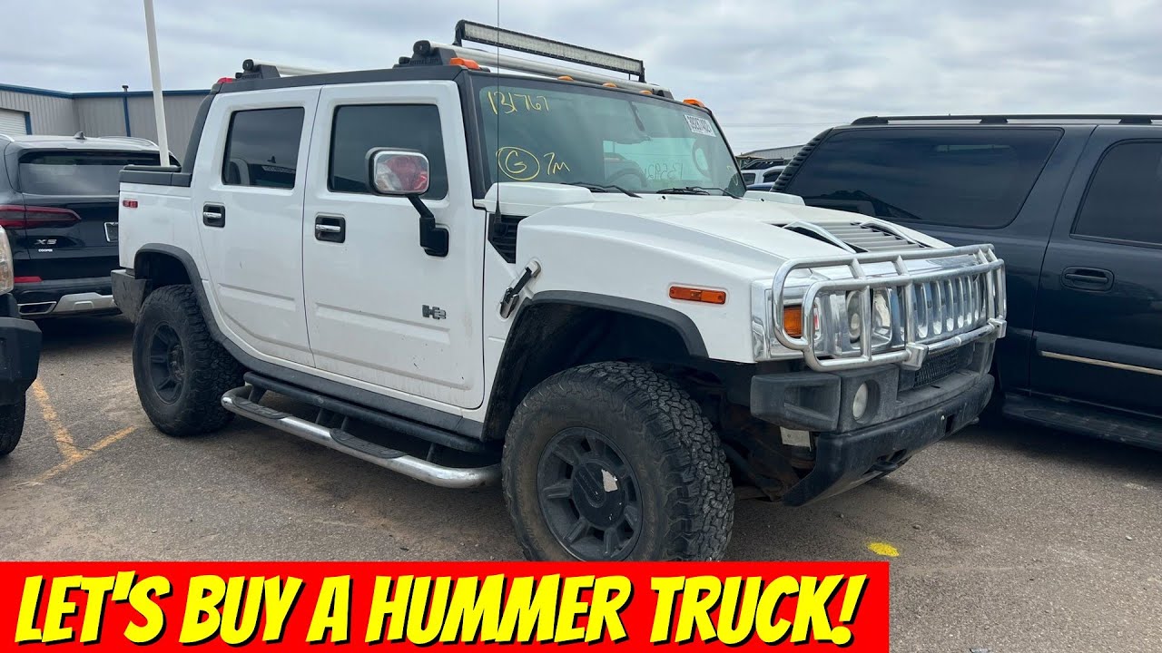 Let's Win a 2005 Hummer H2 SUT Truck from Copart! EPIC!