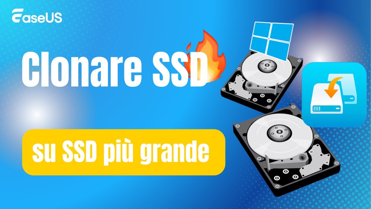 Clonare SSD su SSD più grande | Guida rapida 2026🚀