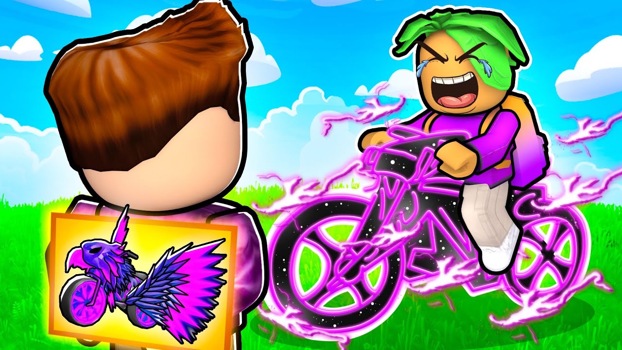 Ich Tue So ein NOOB zu sein in Roblox BIKE OBBY,  Dann Benutze Ich ein €100.000 Fahrrad!