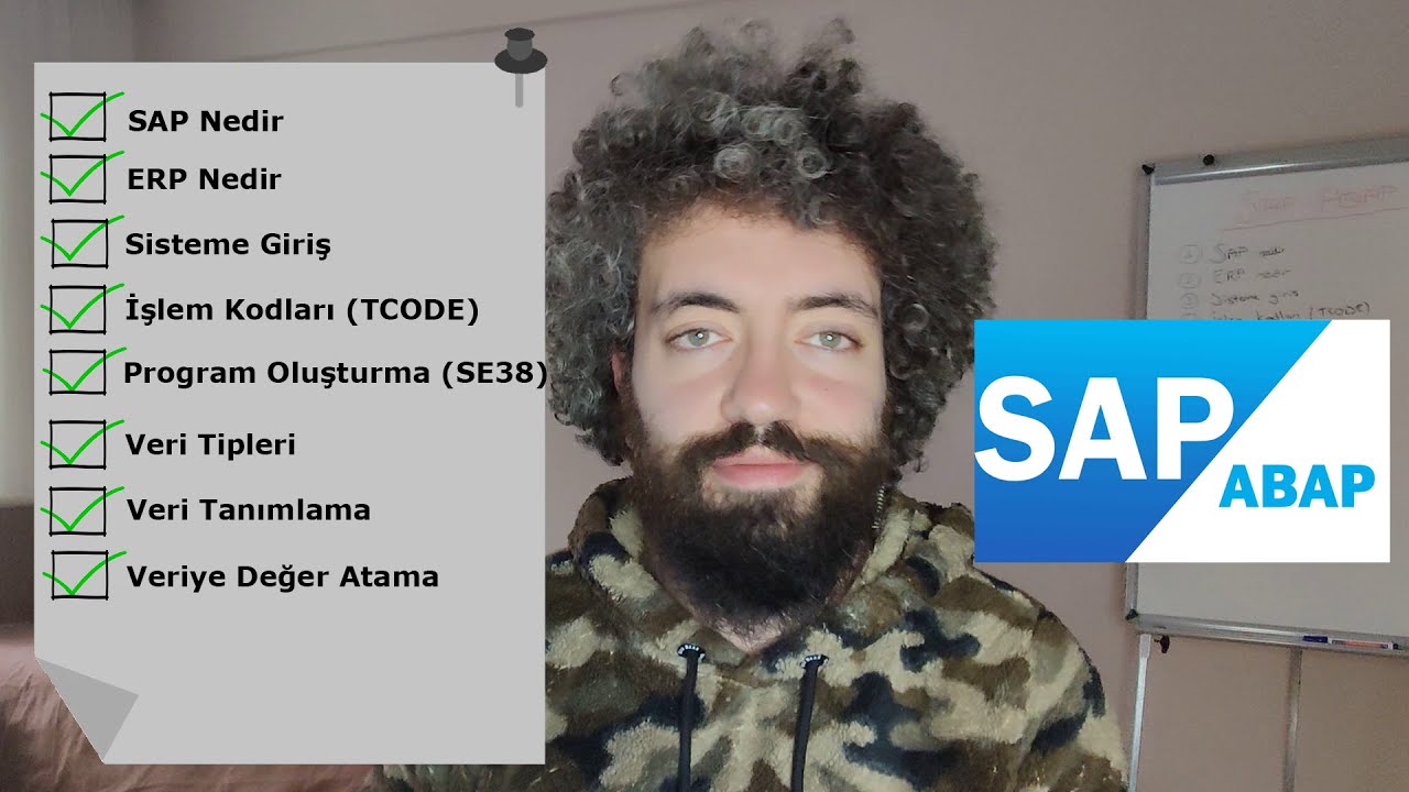 SAP ABAP Eğitimi 1 - Temel Giriş ve Veri Türleri