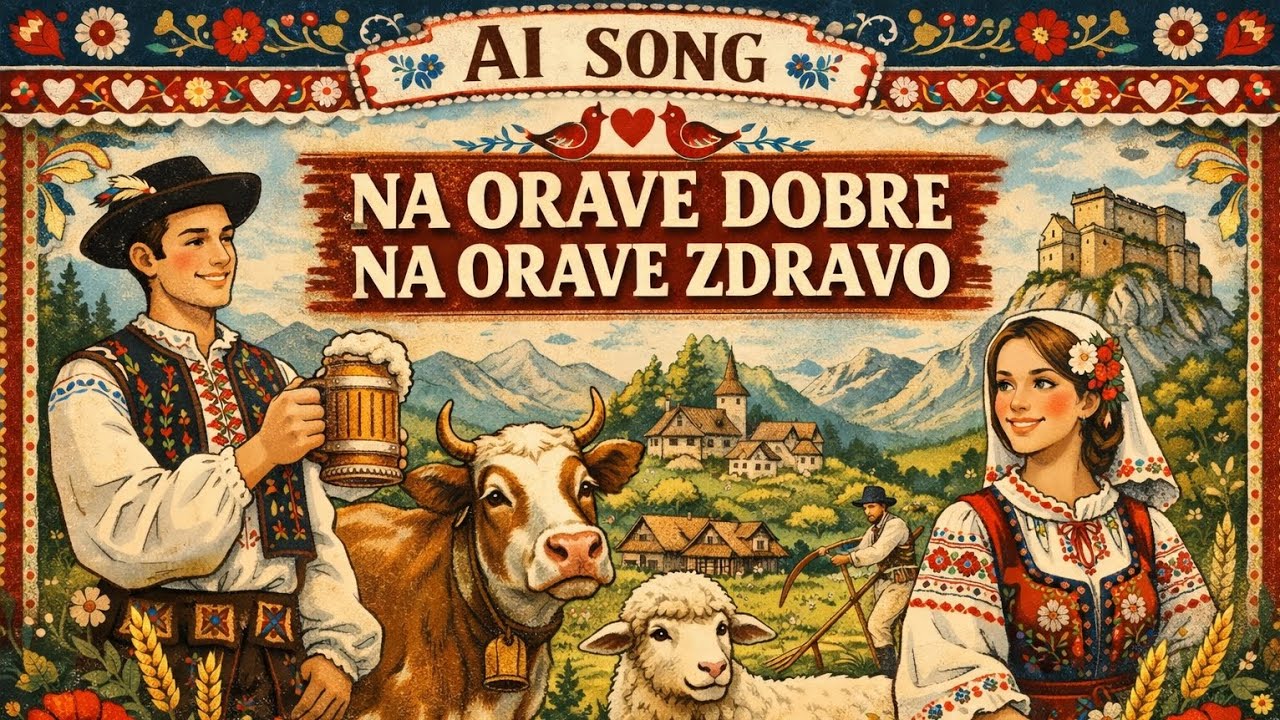 Na Orave Dobre Na Orave Zdravo (AI COVER) |Dance song| folklore