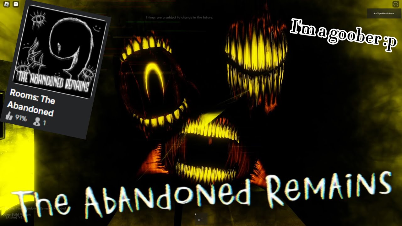 I Accidentally BROKE This Rooms Game? | Rooms: The Abandoned Remains: Recoded