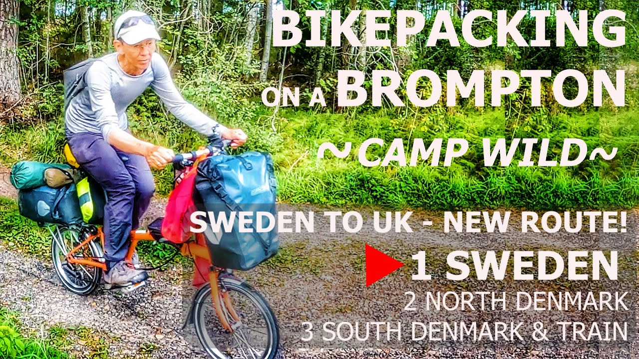 Had my Brompton with me, so why not ride it home - 700km Sweden & Denmark, train to London in 1 day