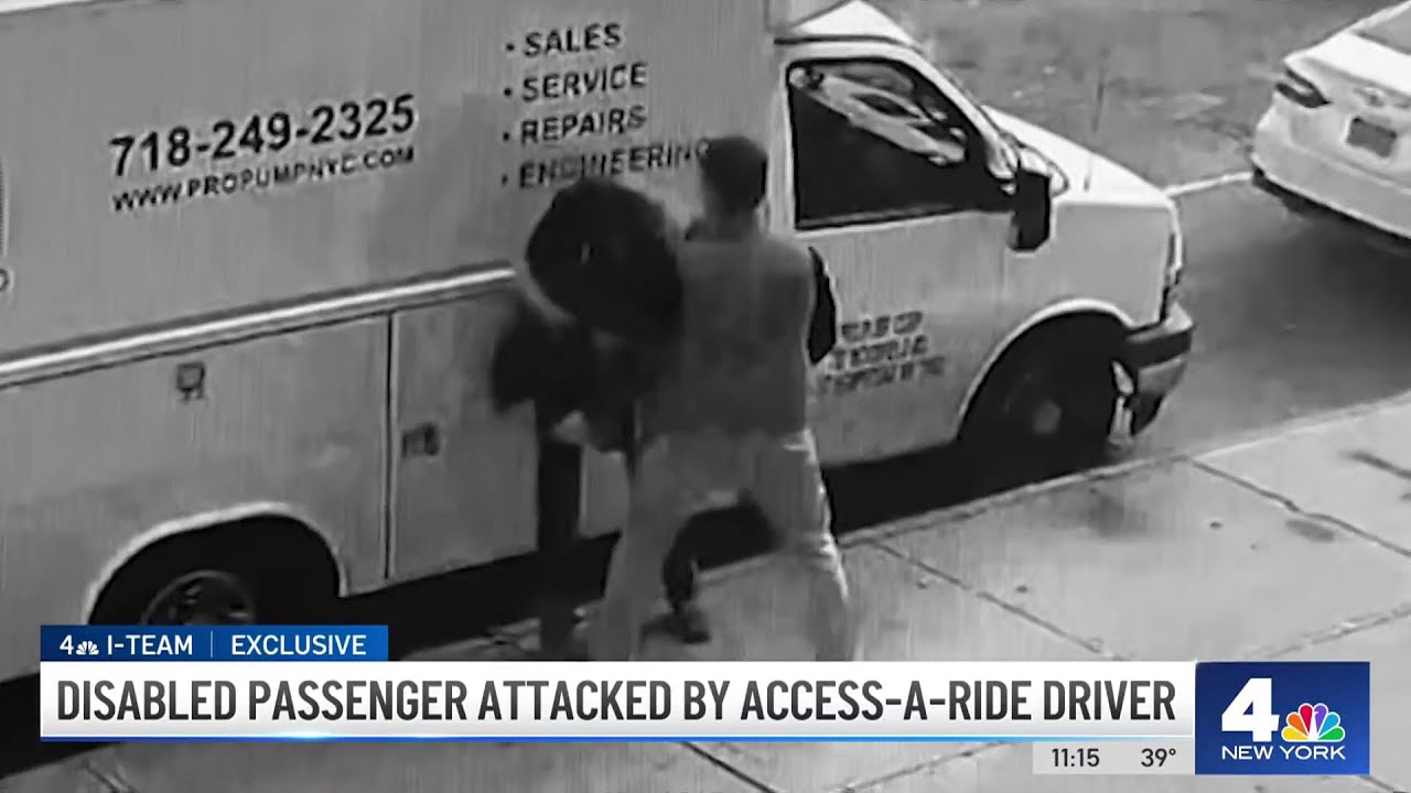 Shocking video shows Access-a-Ride driver beating up disabled passenger | NBC New York