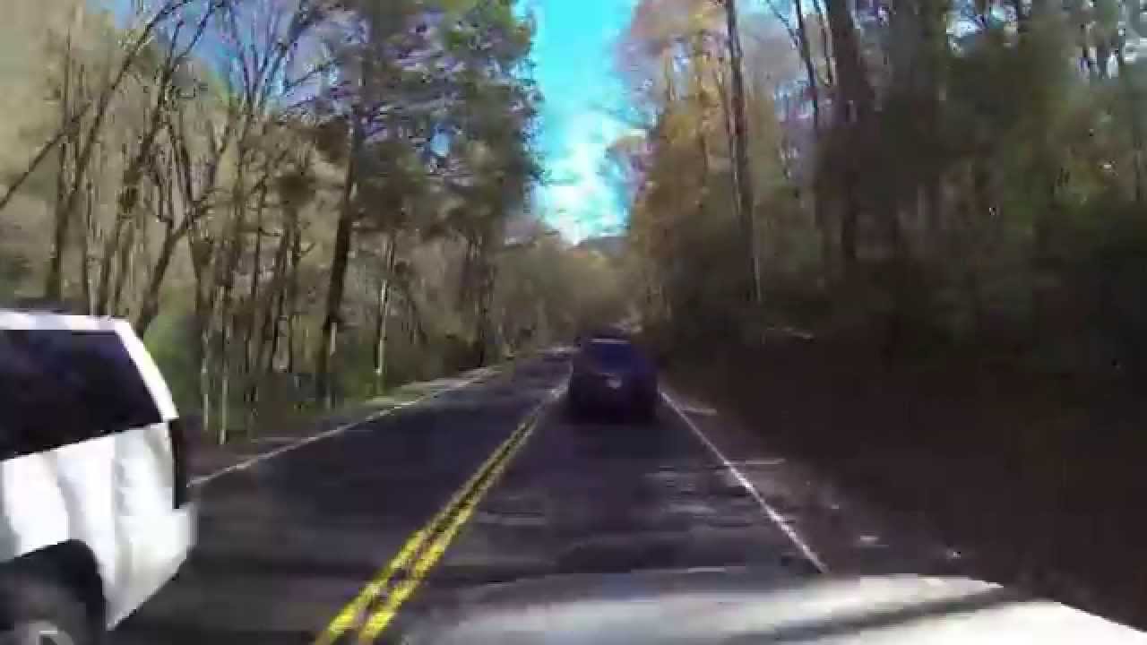 Driving from Gatlinburg to Clingmans Dome