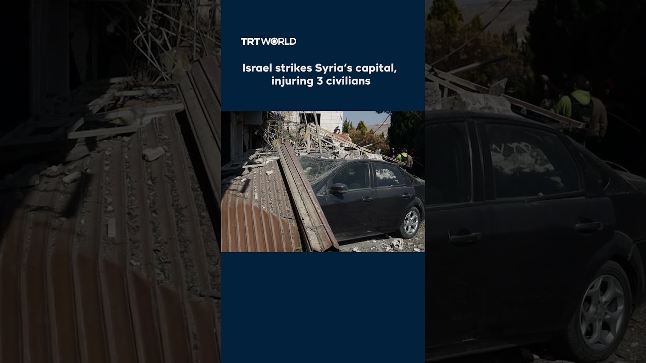 Israel strikes building in Damascus