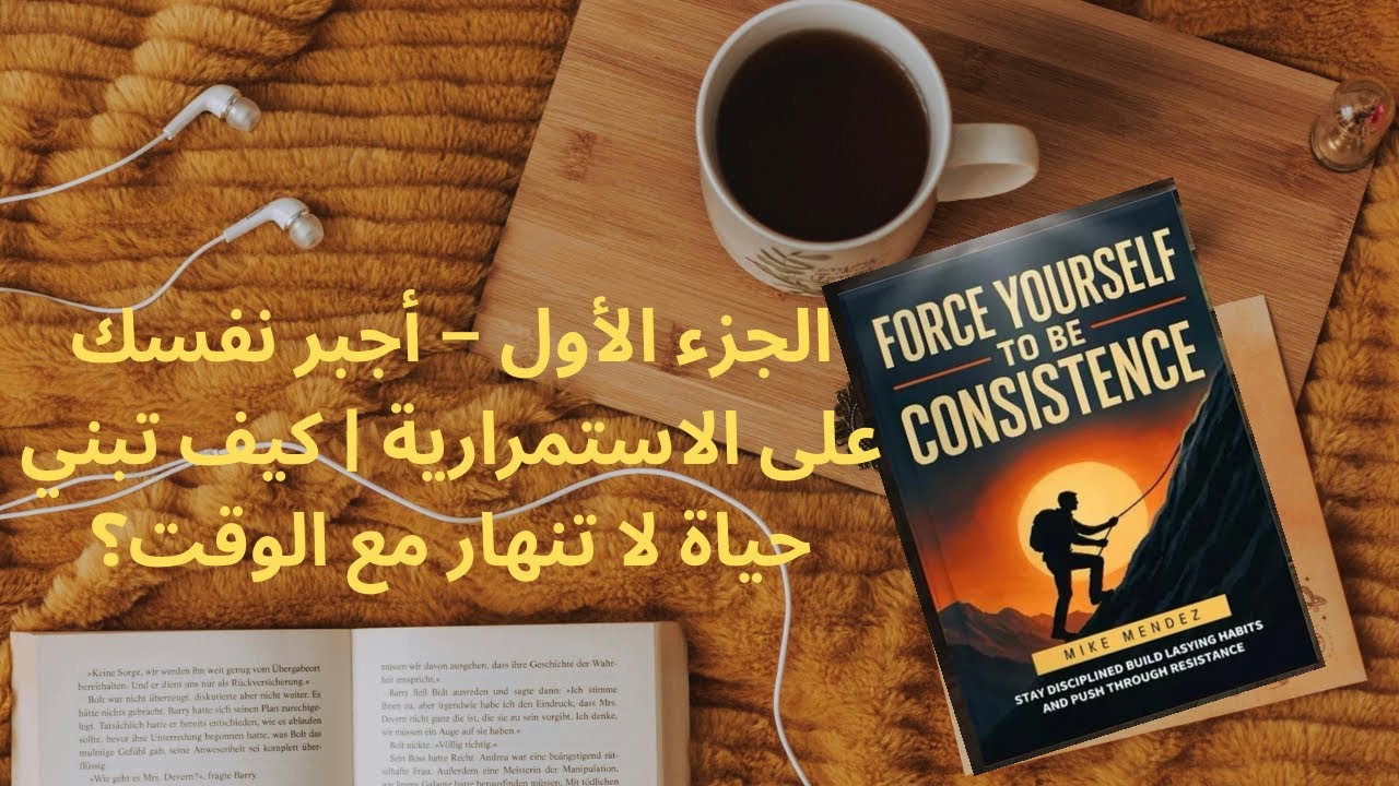 الجزء الأول – أجبر نفسك على الاستمرارية | كيف تبني حياة لا تنهار مع الوقت؟
