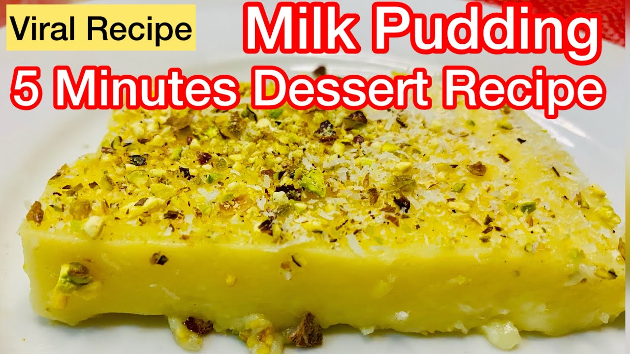 Finally Today I Tried TikTok Viral Recipe Its Result 🤯 | No Oven, No Gelatin | Silky Milk Pudding  😋