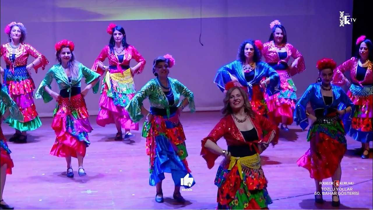 Tozlu Yollar - 60. Bahar G&ouml;sterisi | Roman Dansları #folklorkurumu