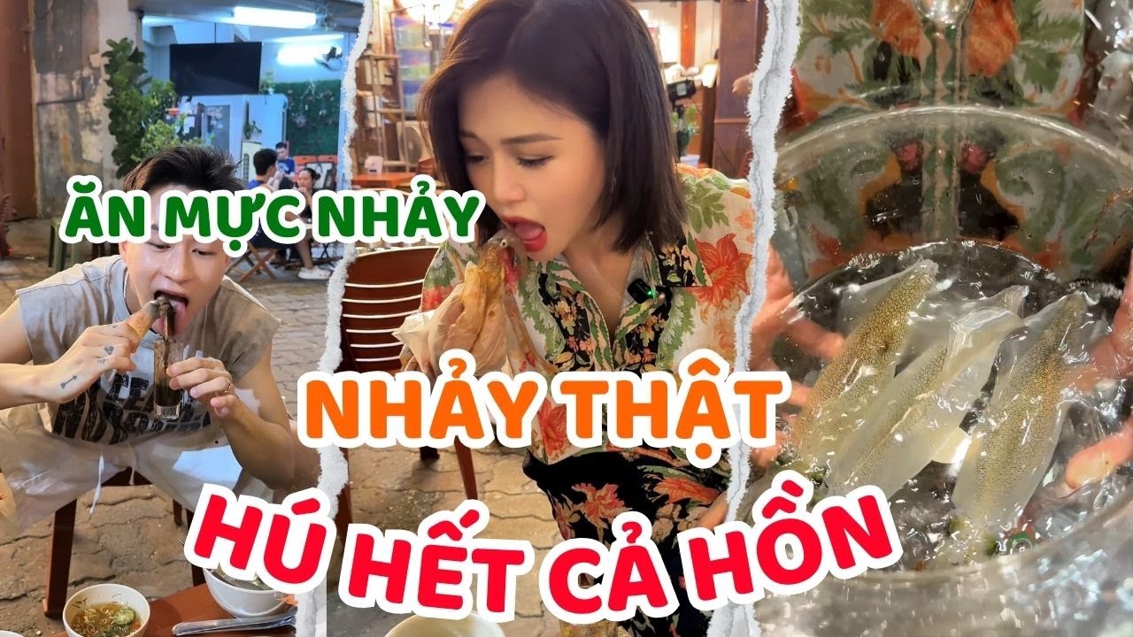LẦN ĐẦU ĂN MỰC NHẢY | HÚ HẾT CẢ HỒN #maymomam #mucnhay #monngonmoingay