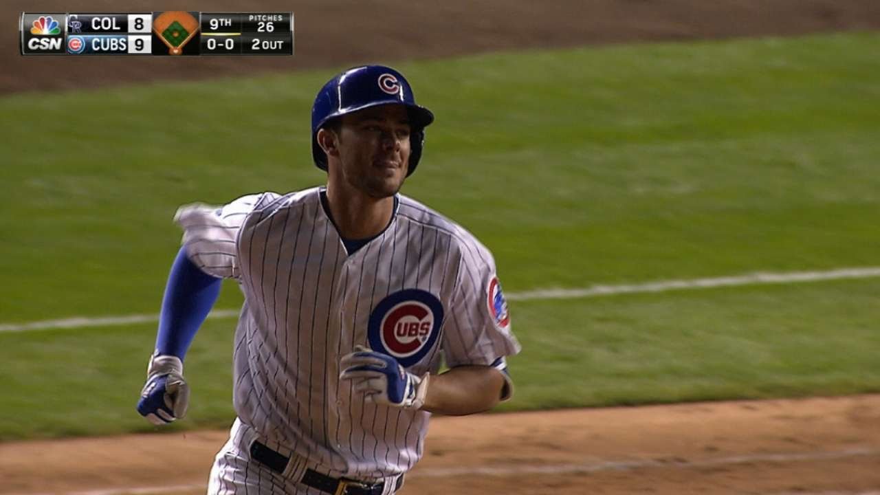 Bryant walks Cubs off with two-run homer