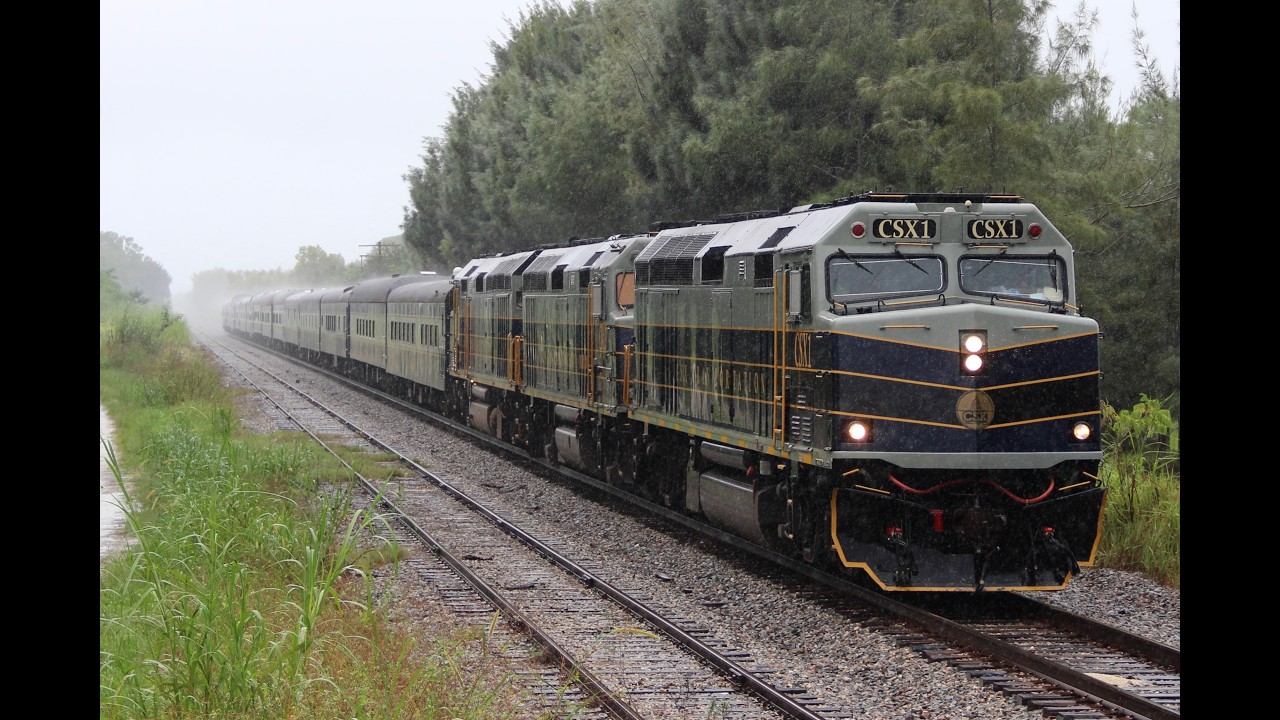CSX OCS Returns to Jacksonville at 79 MPH