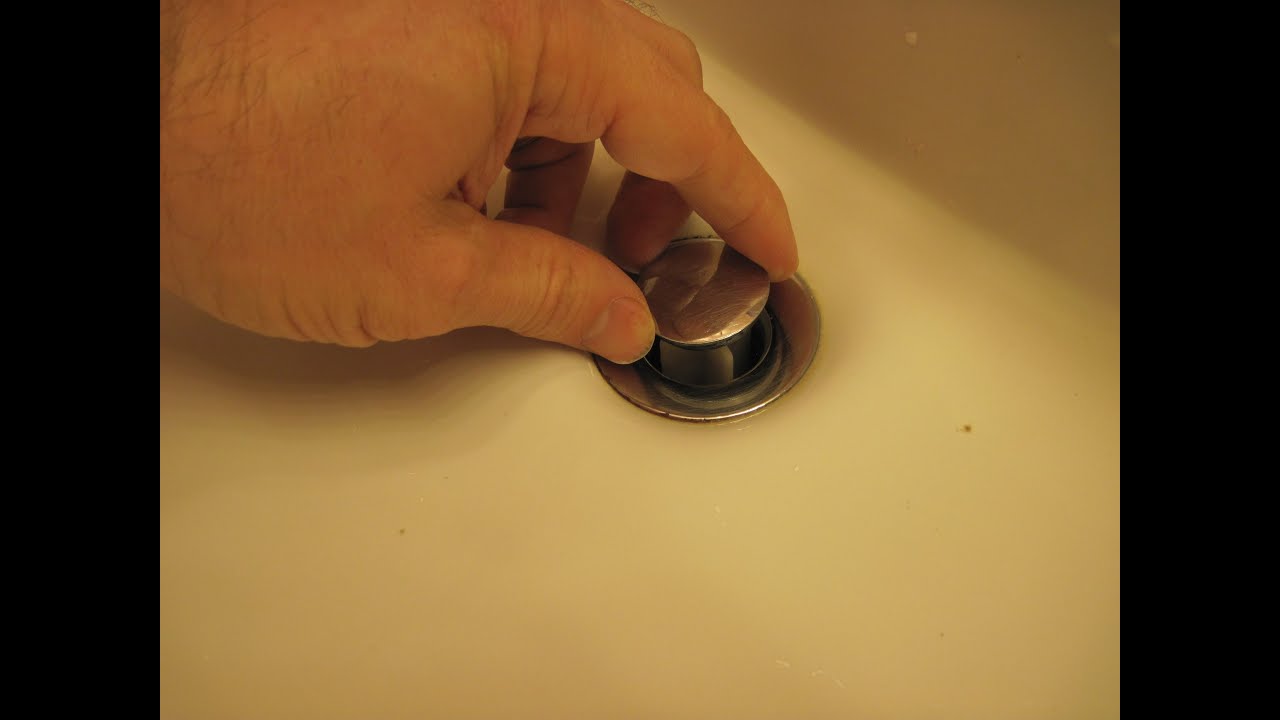 How to Clean Out a Sink Pop-up Drain Stopper