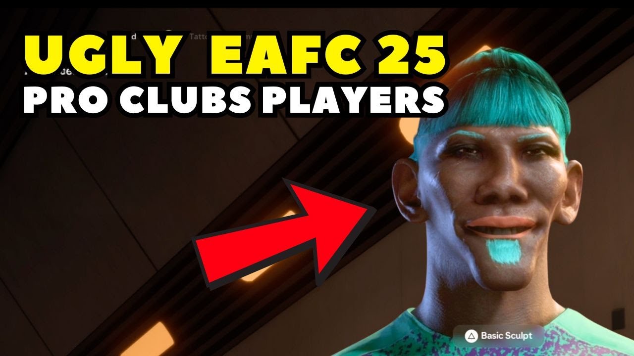 Как создать персонажа UGLY Pro Clubs в EAFC 25 I ПОЛНОЕ РУКОВОДСТВО