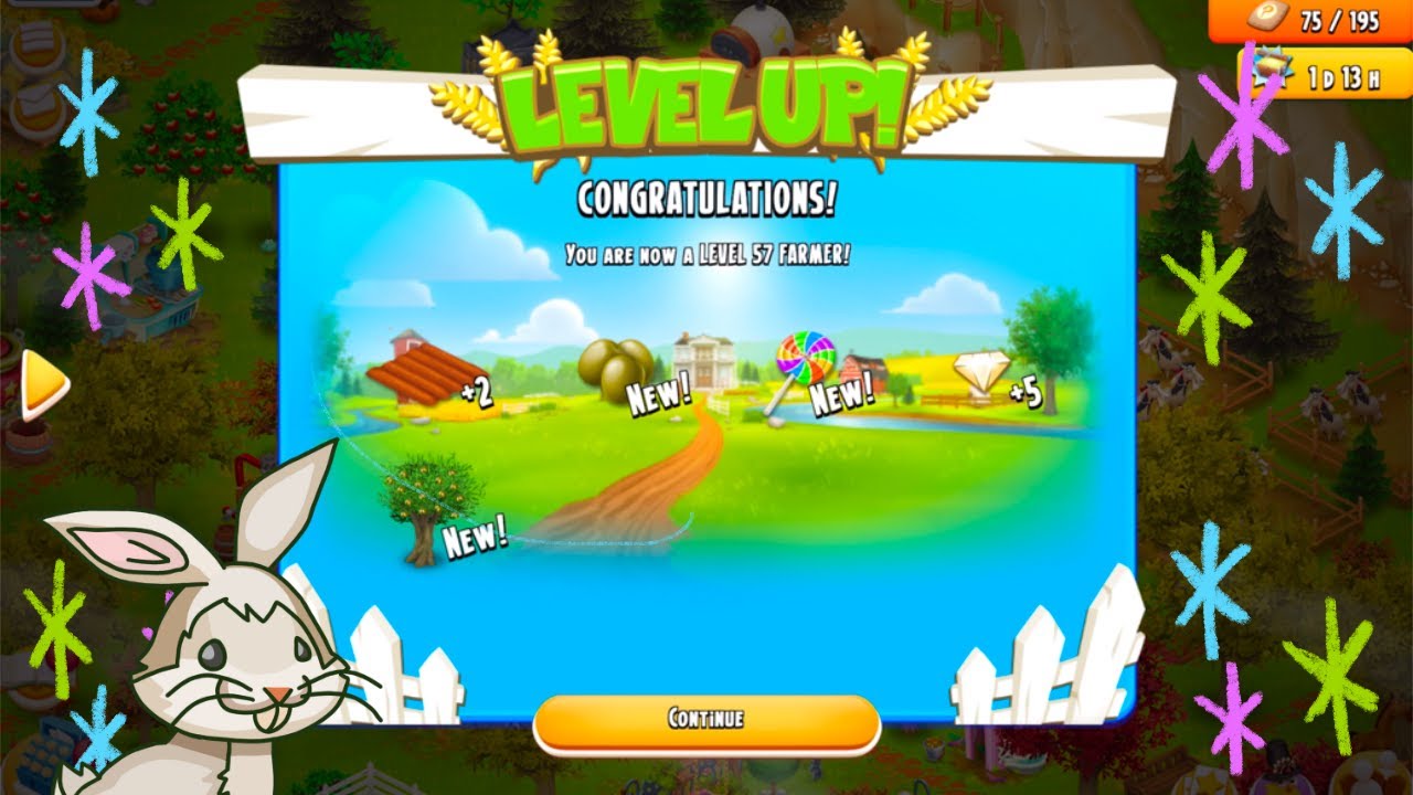 LEVEL UP!!! 🍭 | Hay Day Gameplay Level 57