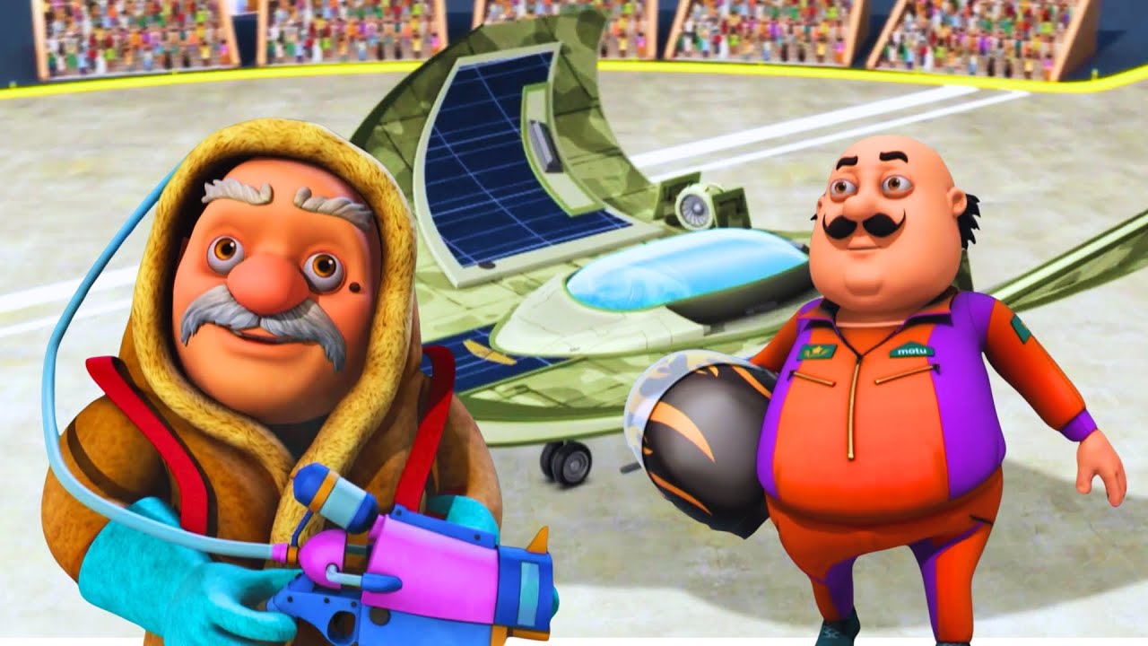 কে চুরি করল Invisible Pane? | Motu Patlu : The Invisible Plane