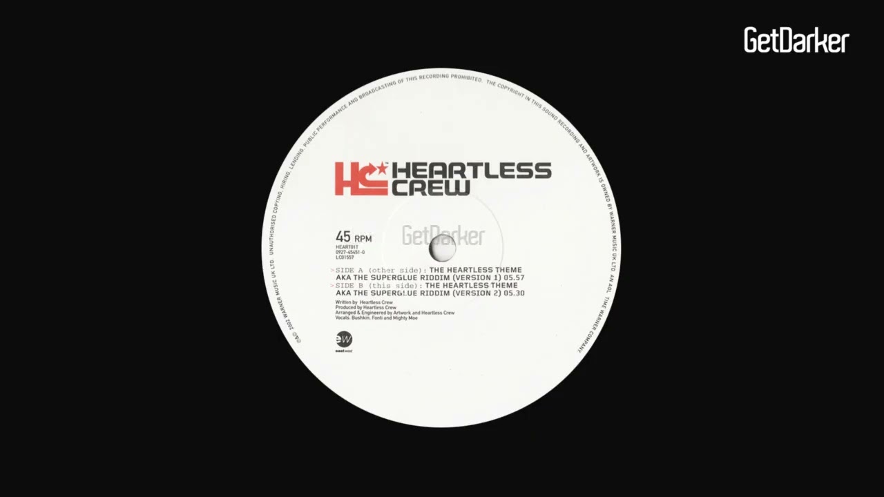 Heartless Crew - The Heartless Theme aka Superglue Riddim [UK Garage Classic]