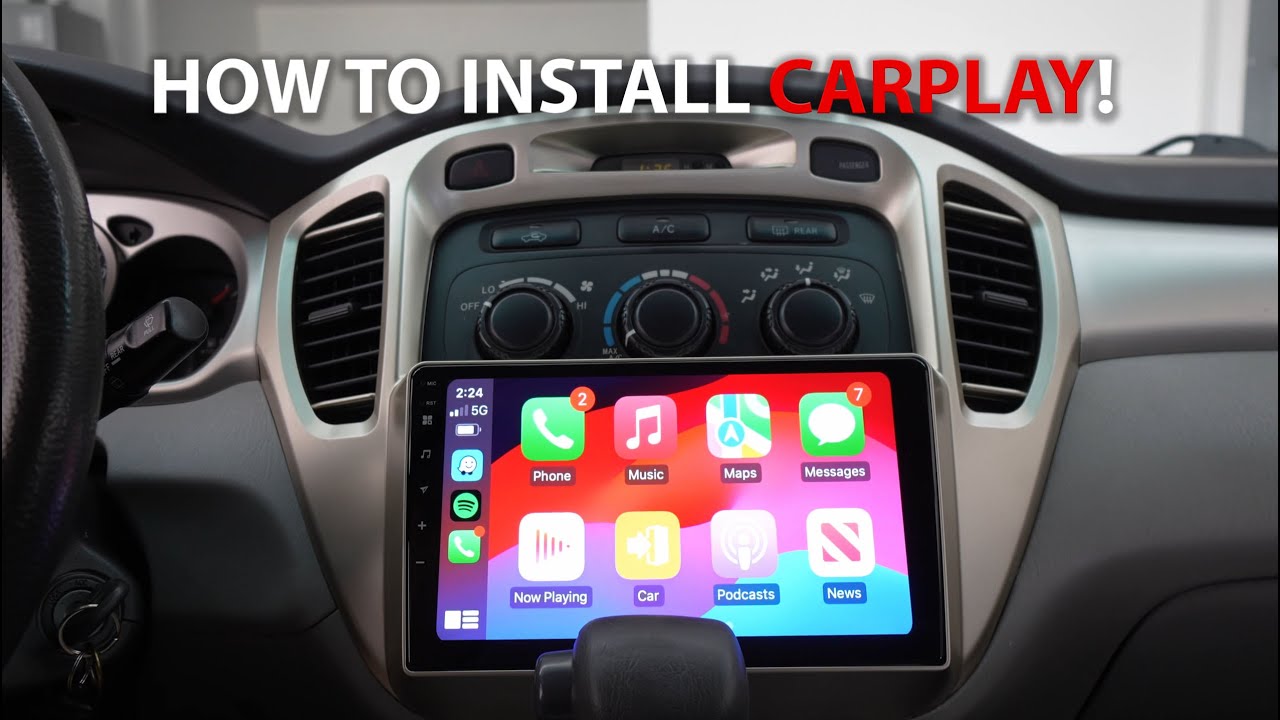 Carplay в Toyota Highlander 2000-2006 | Полная установка для новичков