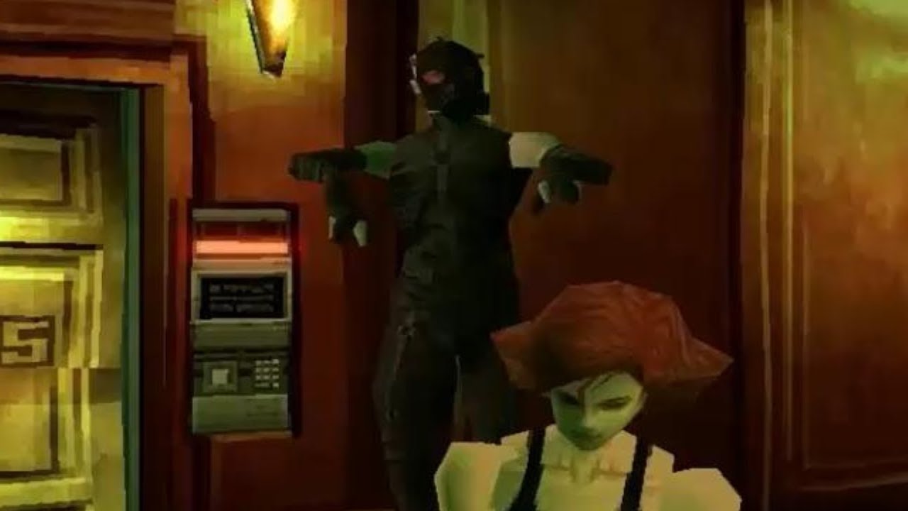 Metal Gear Solid 1 (PS1) - Solid Snake vs Psycho Mantis - Boss Fight (PlayStation 1)