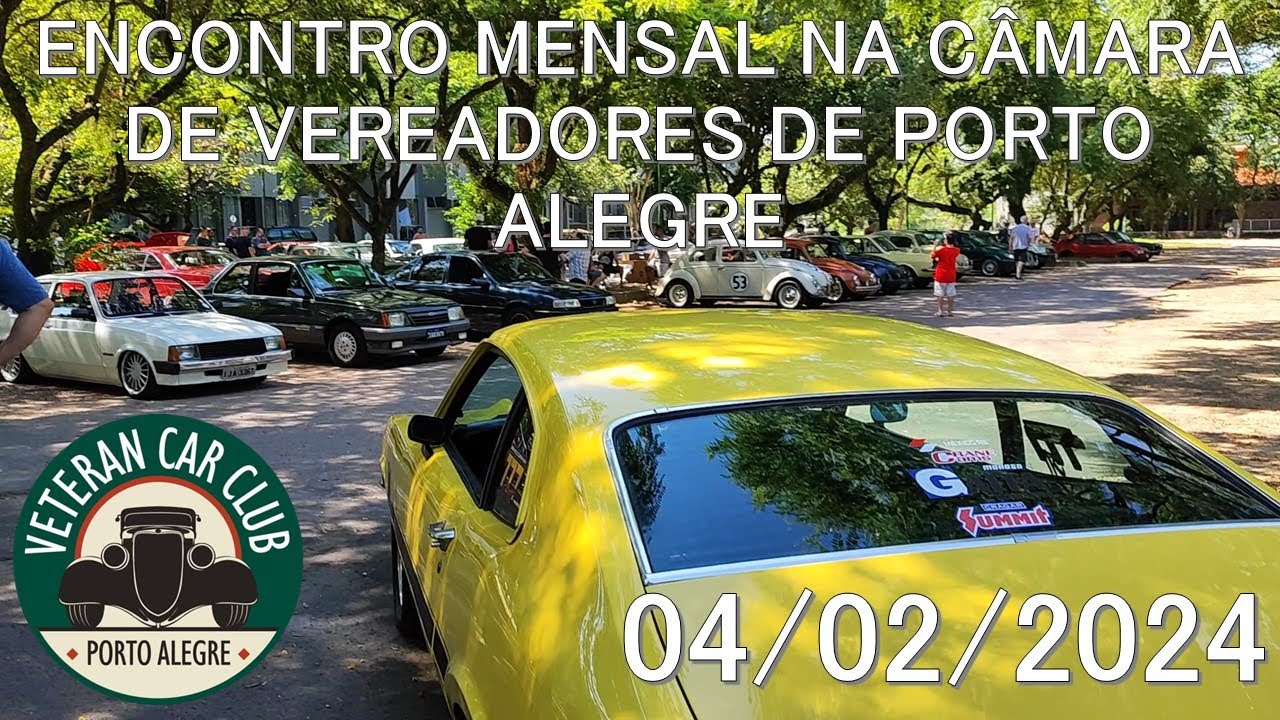 ENCONTRO VETERAN CAR CLUB POA/RS - 04/02/2024