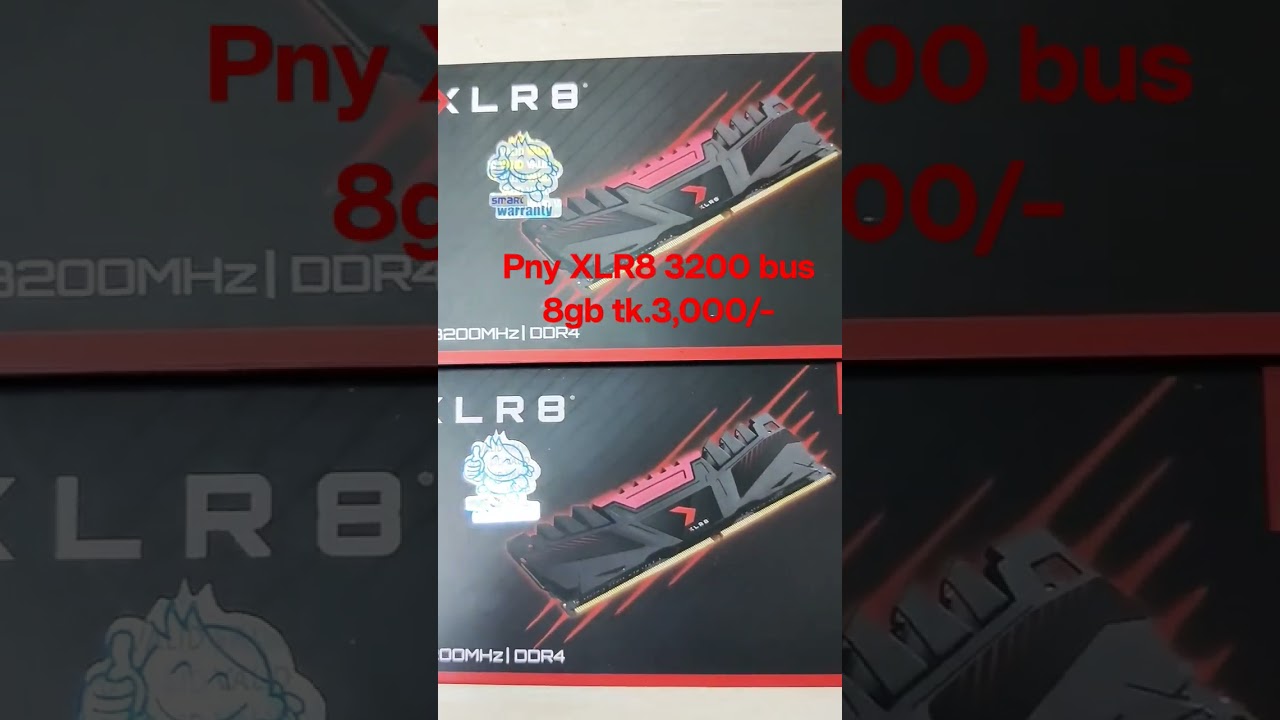 pny xlr 8 3200bus 8gb 