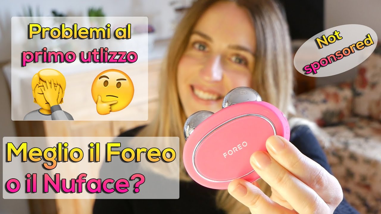 Spacchettamento Foreo Bear e problemi di cui non si parla! (+ comparazione con NuFace)