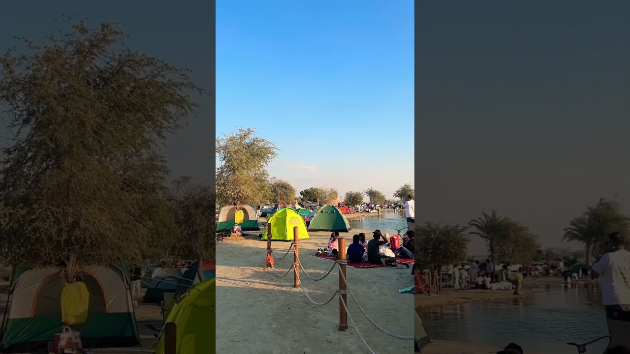 Wathba lake ⛺️🎈🎈🎈#Al wathba lake abudabi