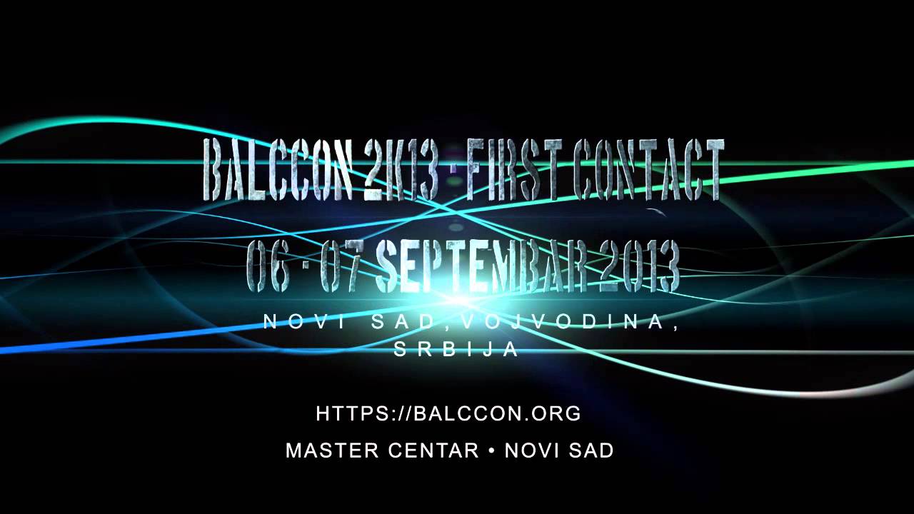 Trailer BalCCon 2K13