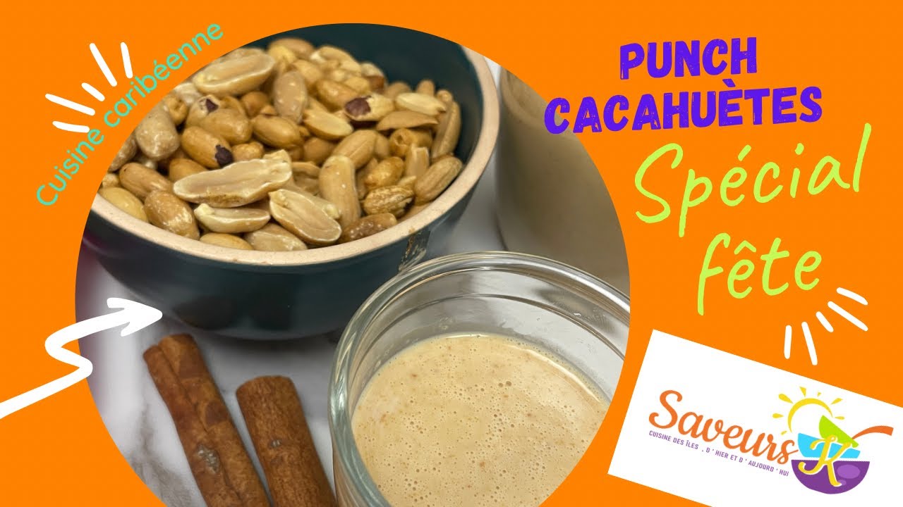 texture onctueuse ! recette maison du punch cacahuète 🥜