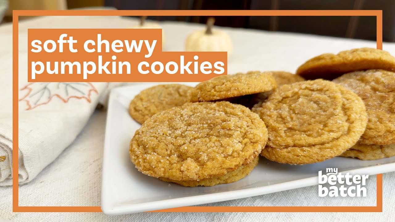 The BEST Soft, Chewy Pumpkin Cookies | Fall Favorite!