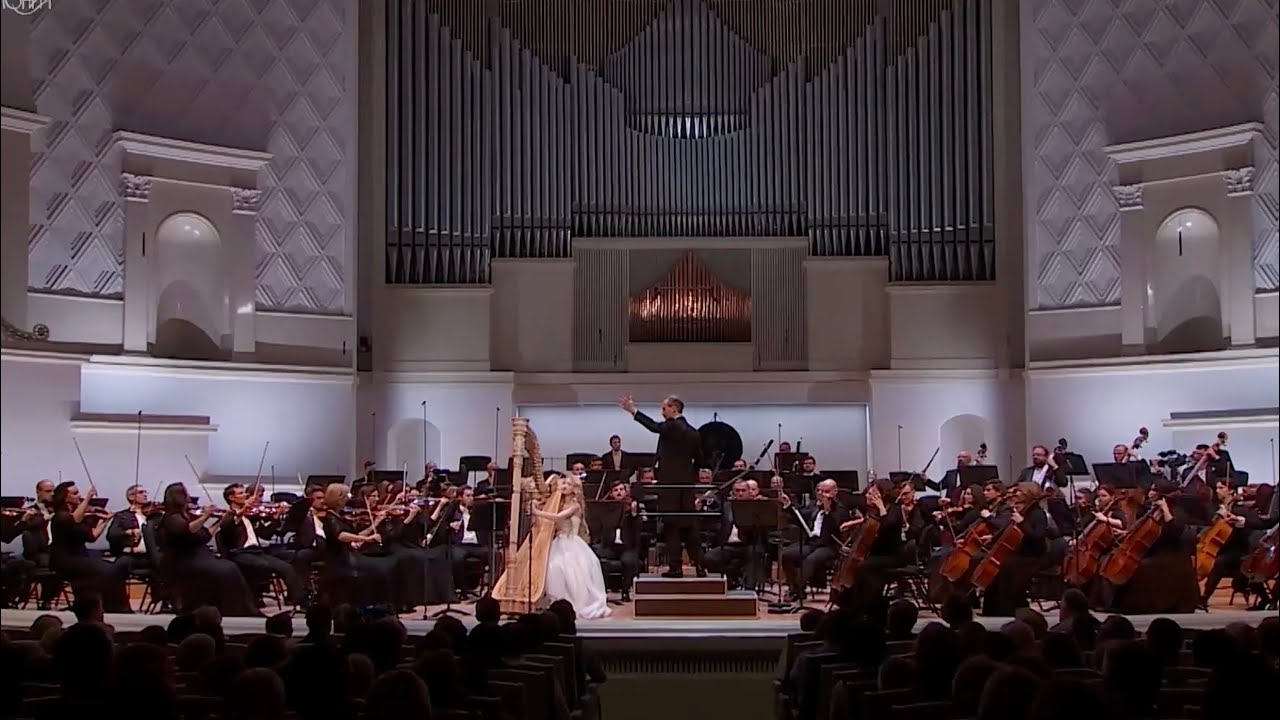 R. Gli&egrave;re - Concerto for Harp and Orchestra. Ekaterina Dvoretskaya