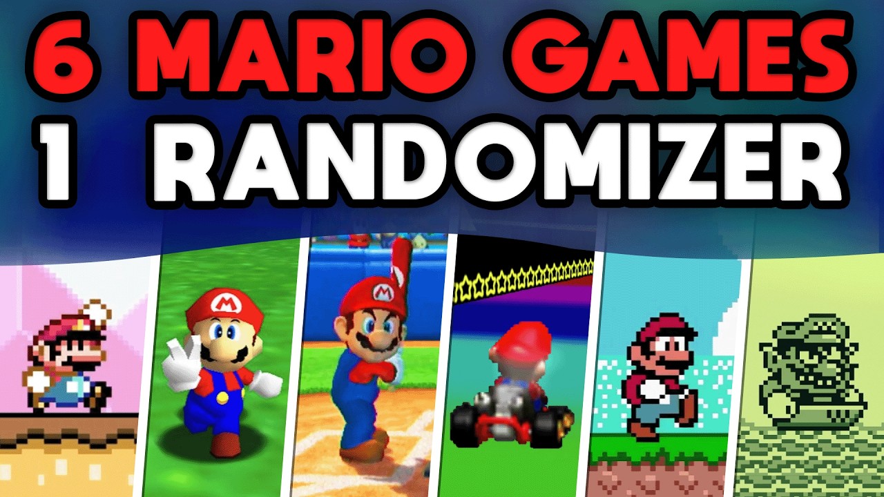 I Combined Six Mario Games Into One Randomizer