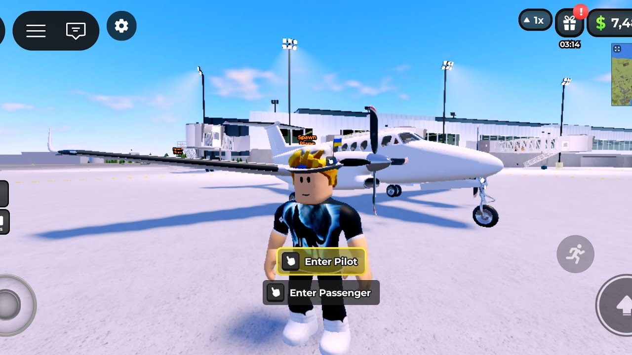 Став пілотом у грі Flying world