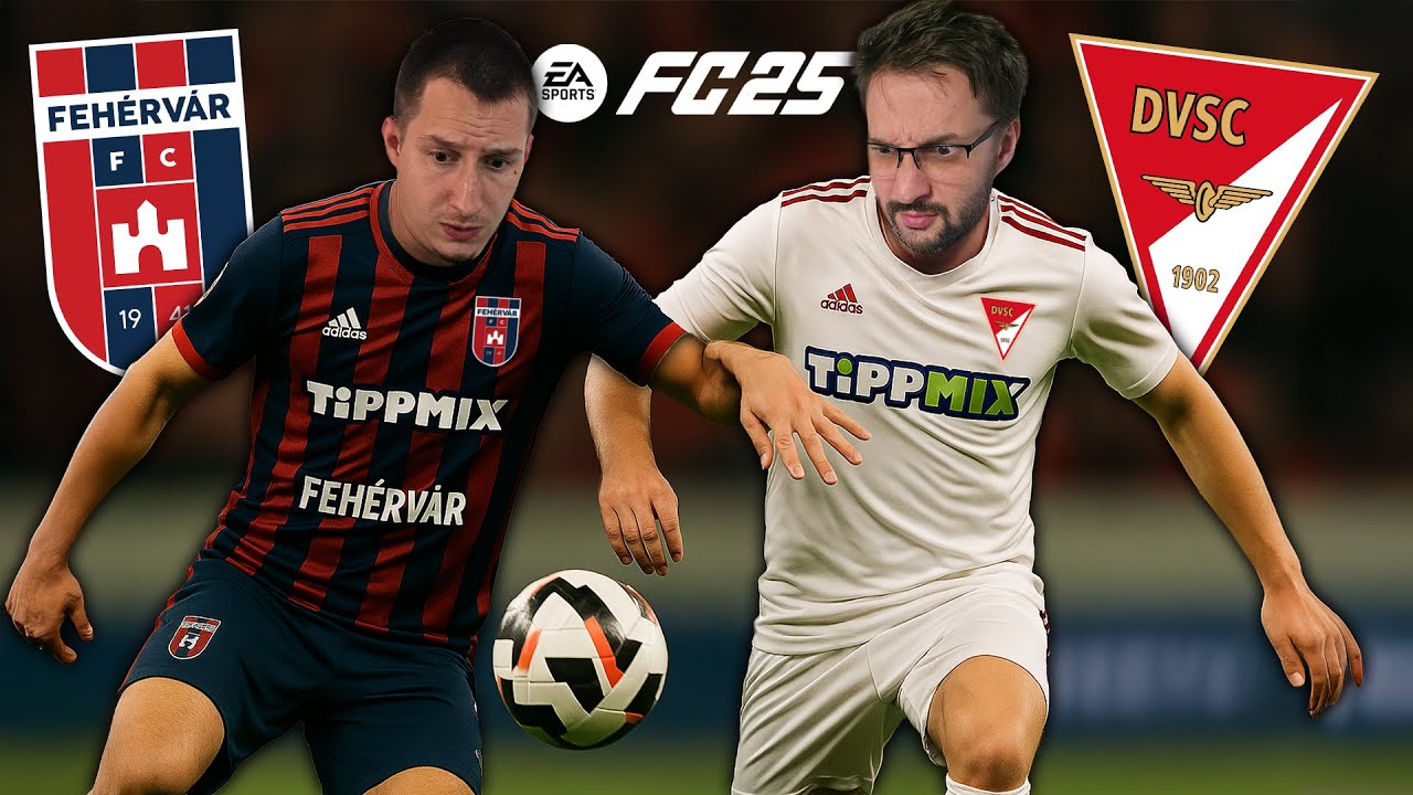 EA FC 25 - NB1 Mod - Kiesési Rangadó! | Fehérvár vs Debrecen