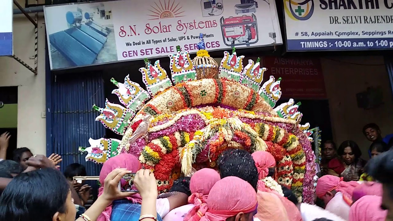 Sri Muthyalamma car festival 2018, Seppings Road