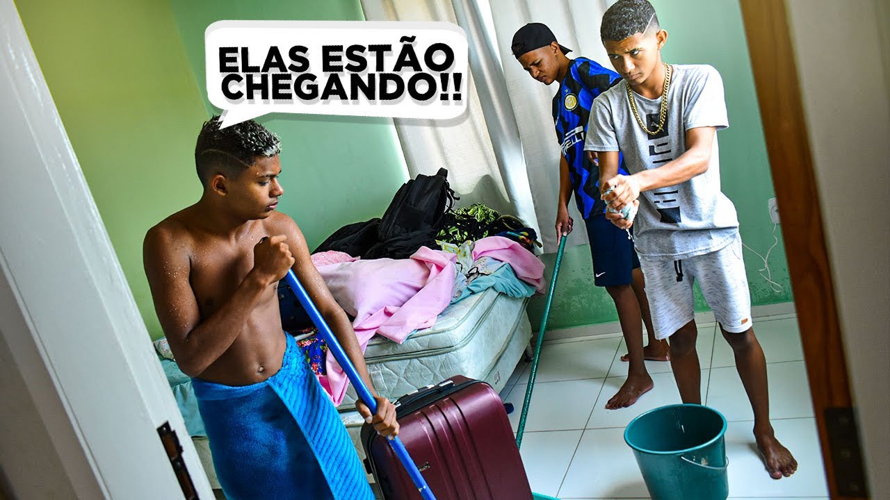 COLOQUEI OS MOLEQUES PARA FAZER UMA FAXINA NA MANSÃO !!🧼