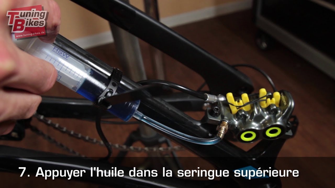 purge sur un frein Magura MT5 / MT7 - Tutoriel [Français]
