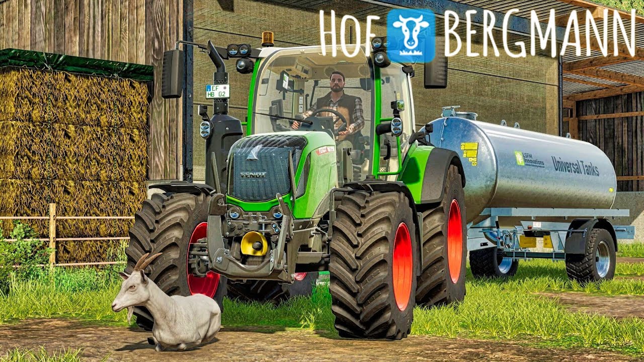 LS22 | HOF BERGMANN #02 - Die ersten SCHAFE und ZIEGEN -  Farming Simulator 22