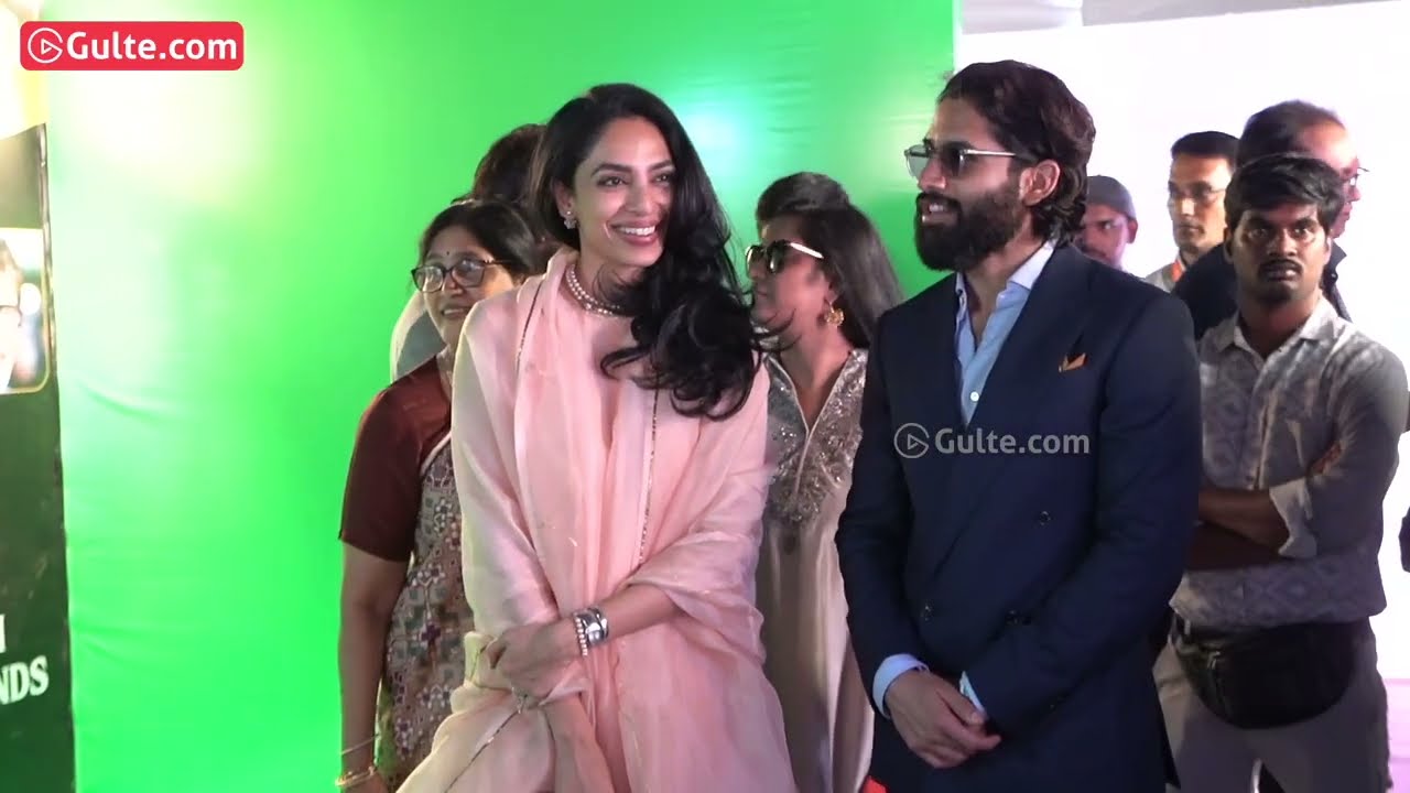 Naga Chaitanya and Sobhita Dhulipala Visuals at IFFI Celebrates 100 Years of ANR | 