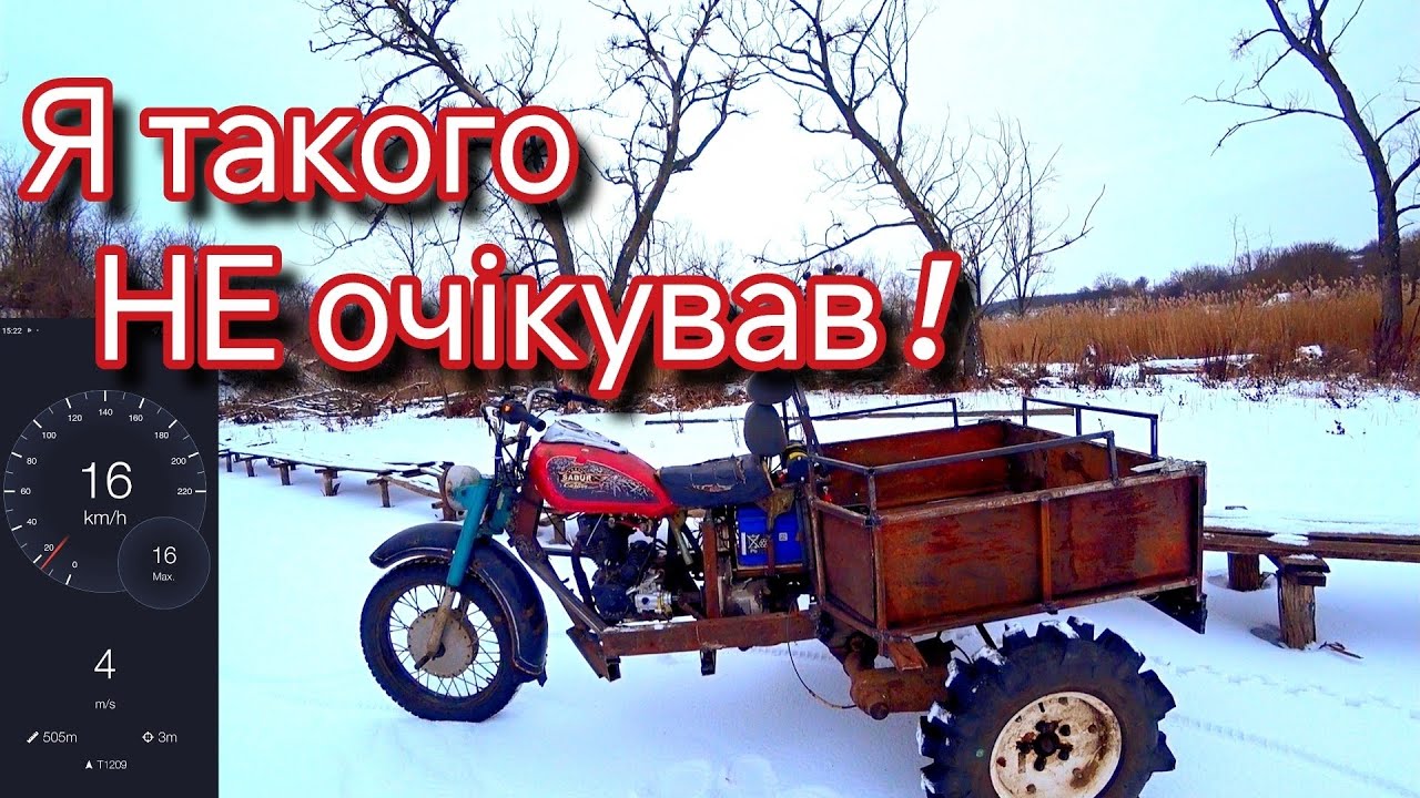НЕБЕЗПЕЧНО ШВИДКИЙ! Замір швидкості саморобного трицикла 😈