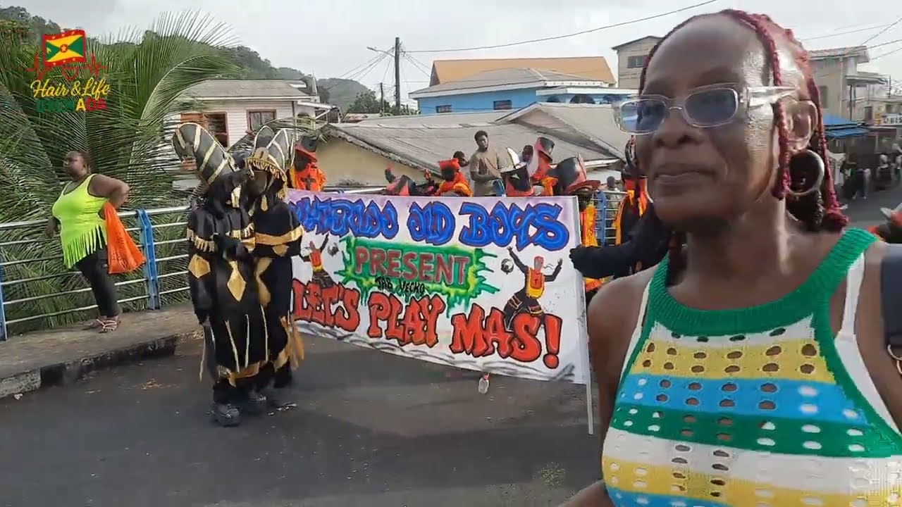 :🎉 Tuesday Afternoon Greatness in Gouyave – Grenada Carnival 2025 🎭#GouyaveVibes  #GouyaveGrenada   