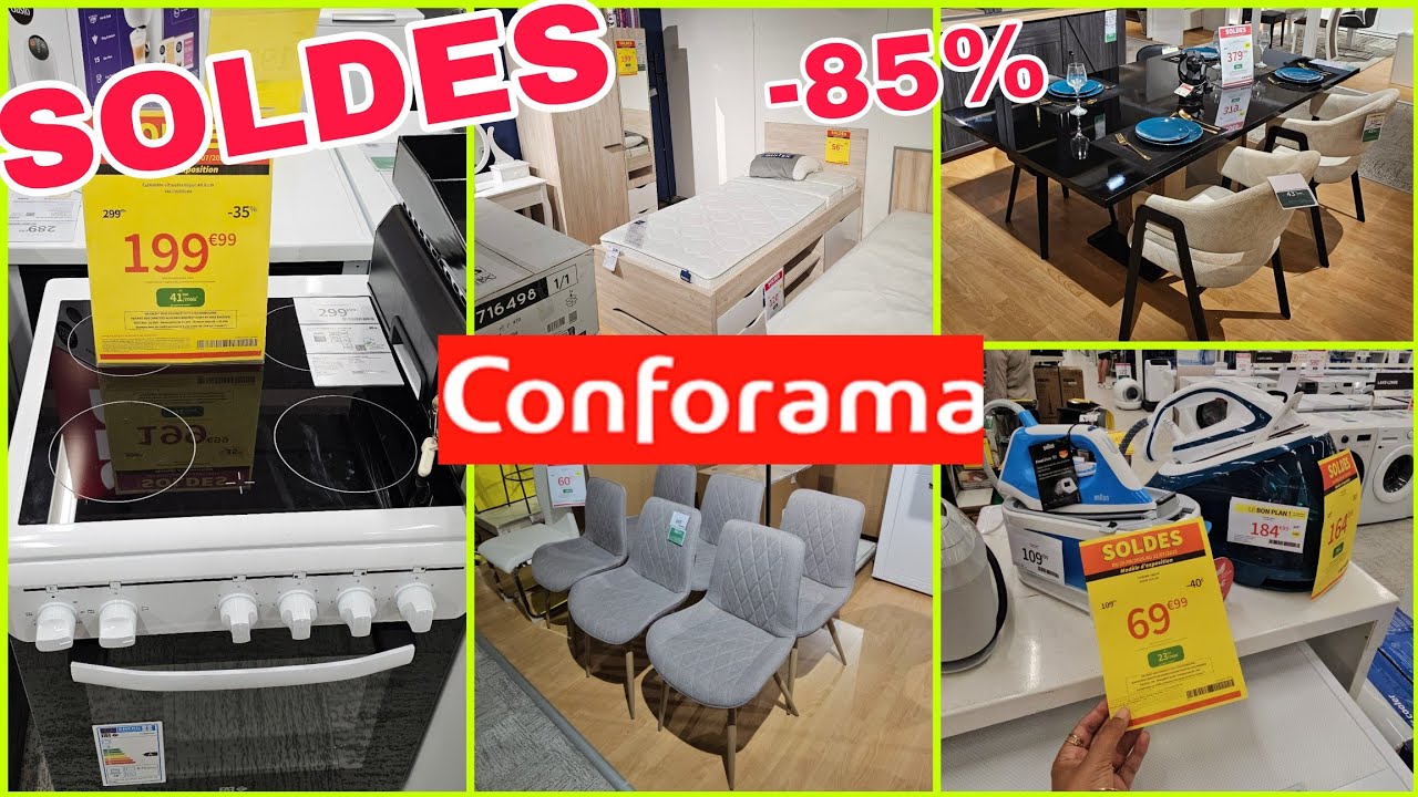 ⚠️CONFORAMA SOLDES 2025 -80% -85% 25.06.25 #conforama #soldes2025 #bonsplans #confo #solde