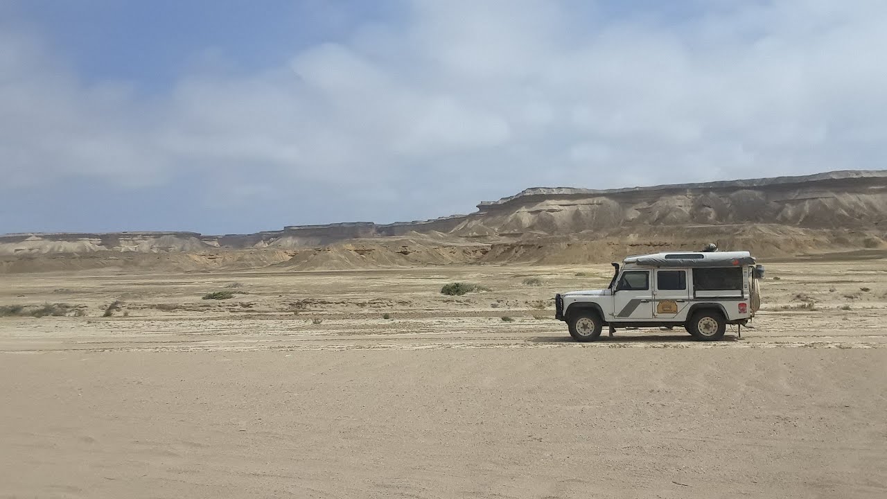 We take on a 4 day 500km 4x4 offroad track from Namibe Angola to Ruacana Namibia Africa - in 2 days