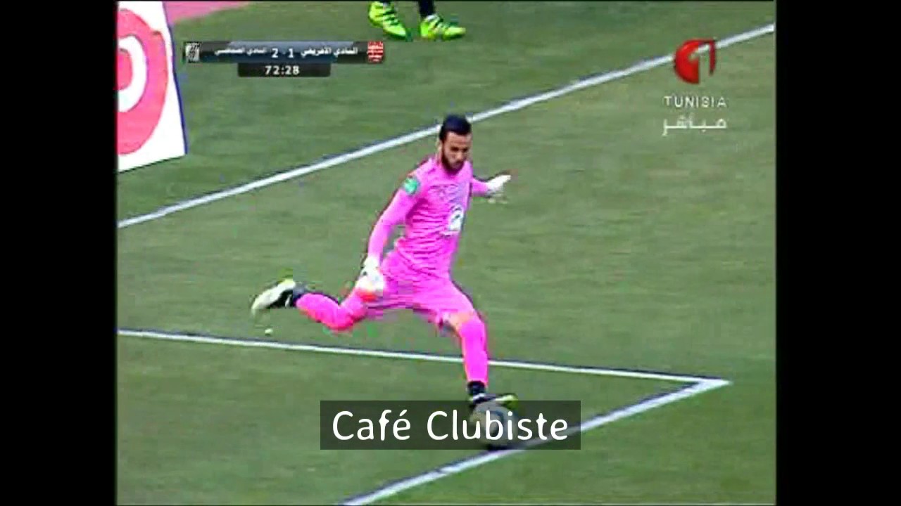 أهداف مباراة النادي الإفريقي و النادي الصفاقسي 2-3