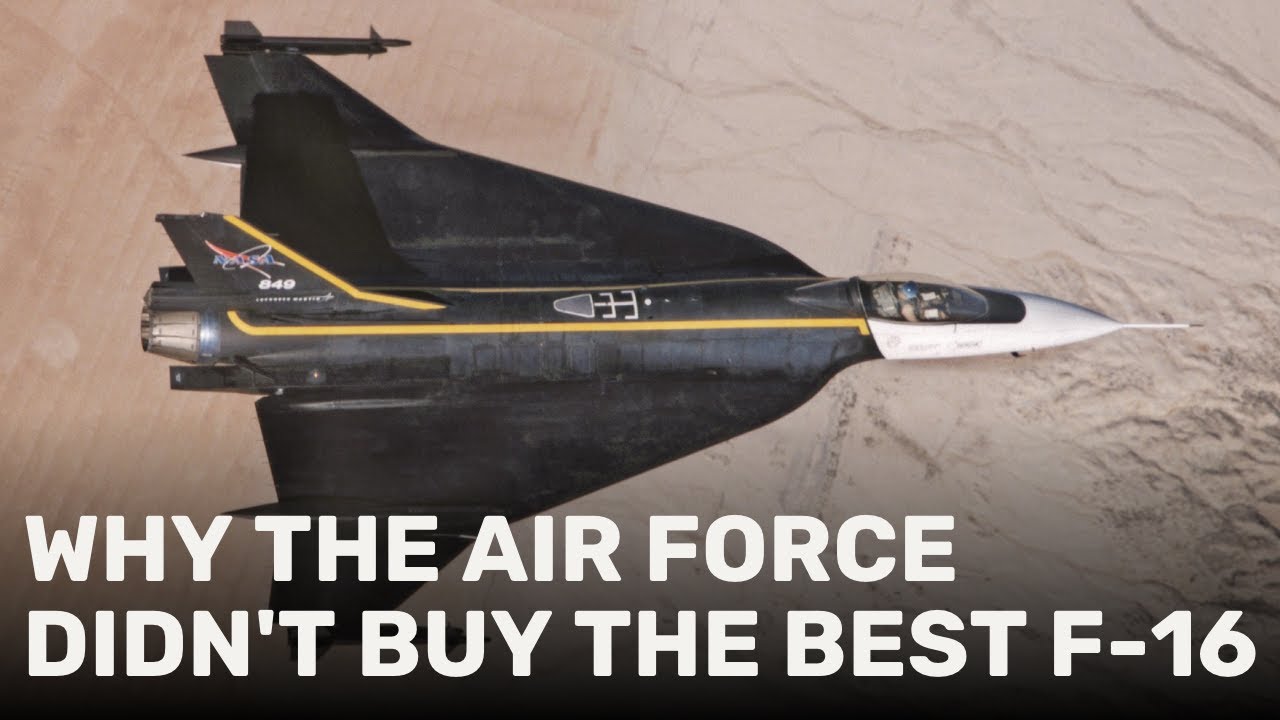 Why the Air Force didn't buy the best F-16