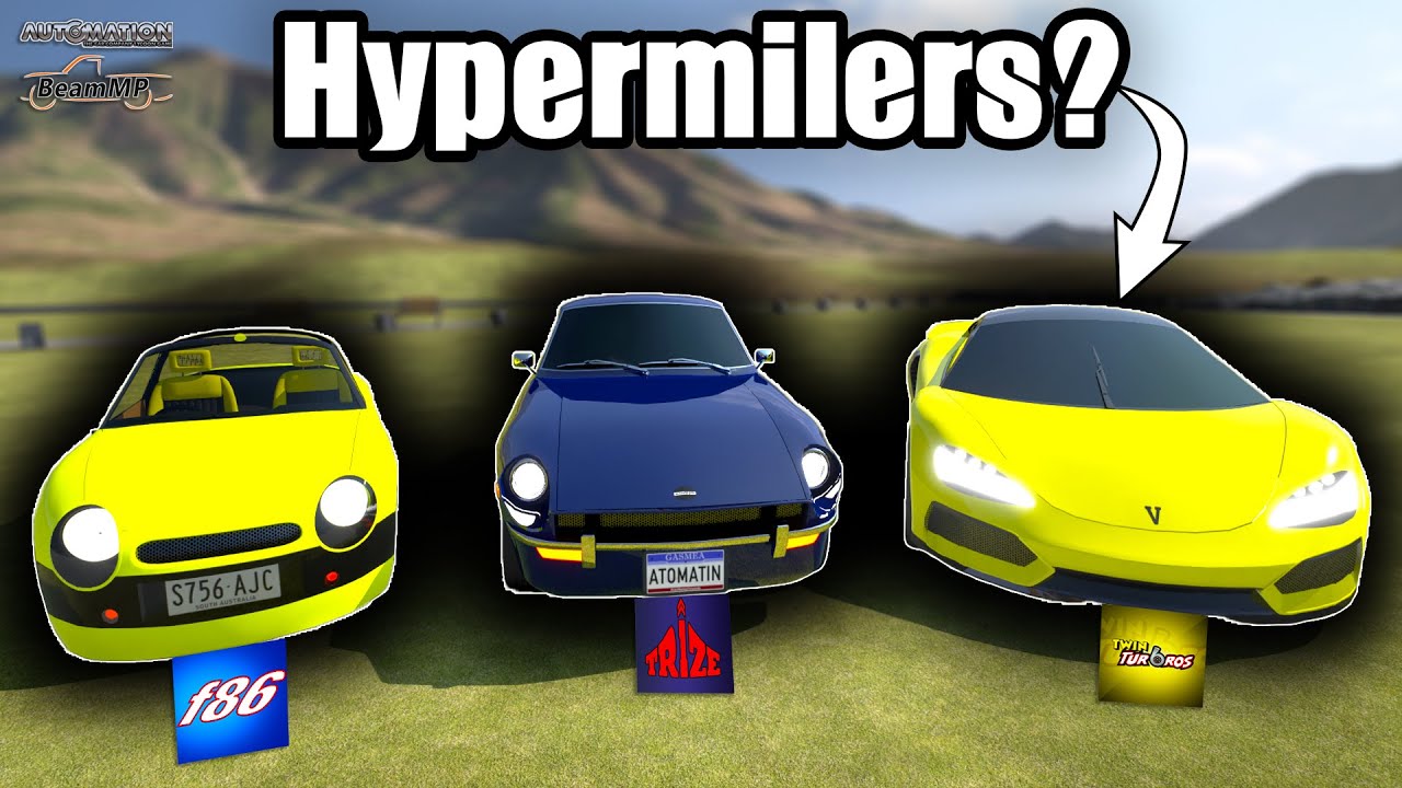Мы гоняли на скоростных Hypermilers на Нюрбургринге! | Automation Game и BeamMP