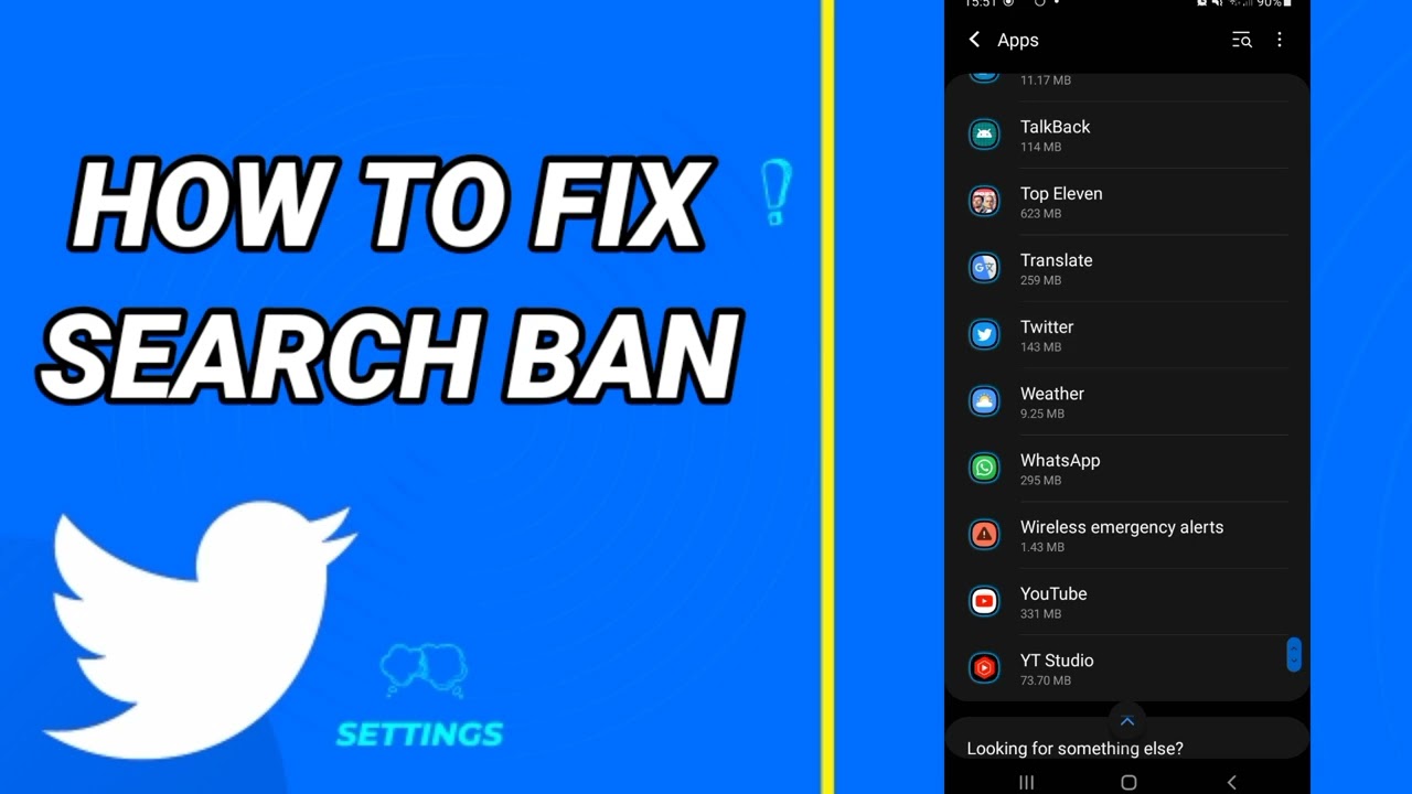 How To Fix Search Ban On Twitter App