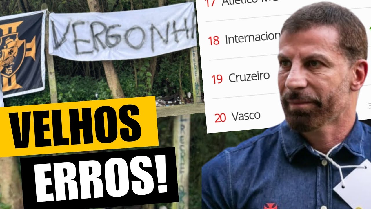 VERGONHA! PEDRINHO SE CALA ENQUANTO O VASCO AFUNDA NA LANTERNA! CADÊ O TÉCNICO? #vasco  #vascainotv