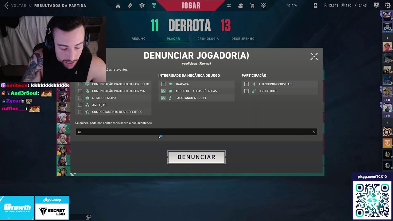 C9 TCK FOREVER MAIOR B&Iacute;CEPS DO RADIANTE🏆 !Growth🏆